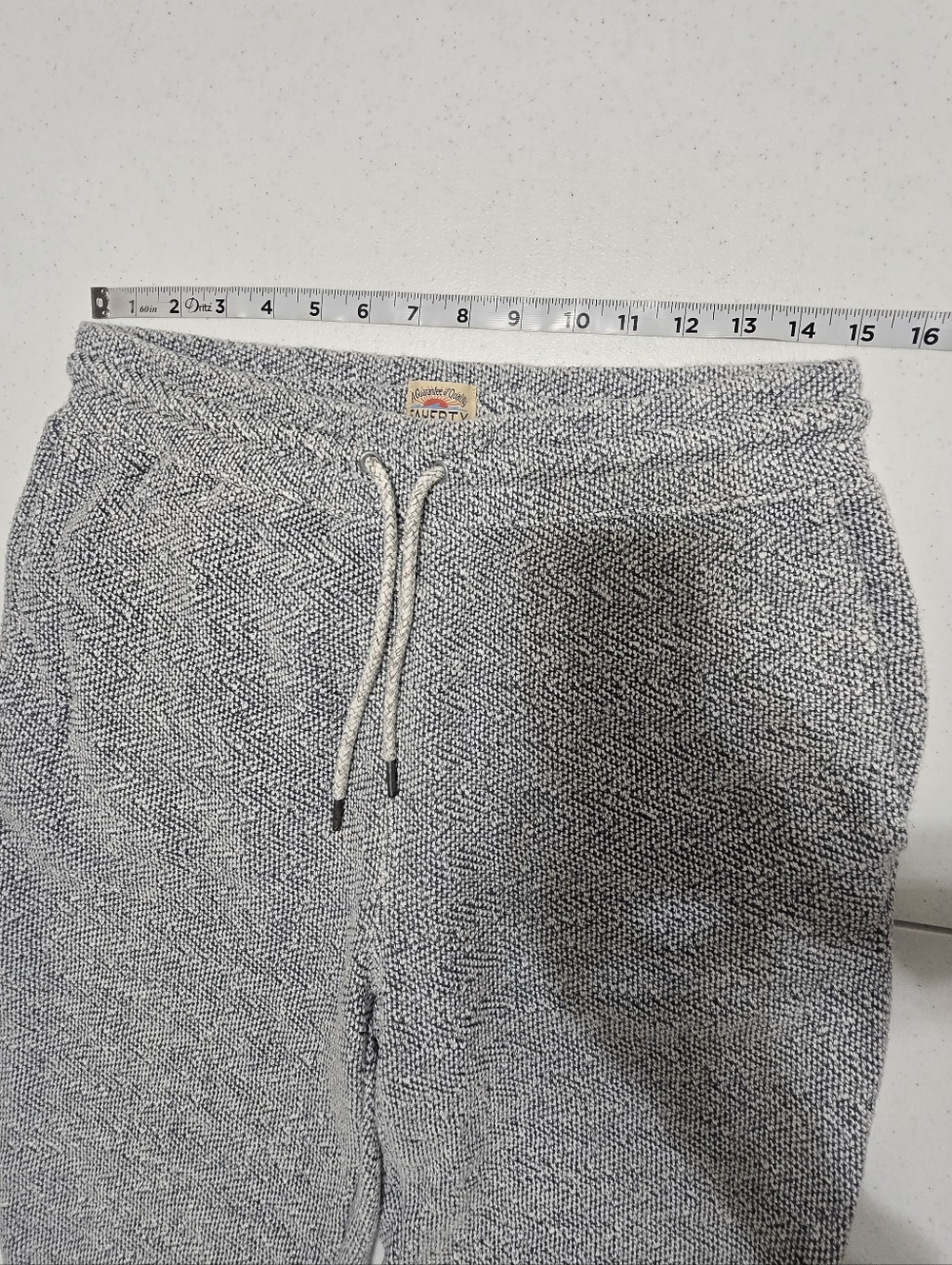 FAHERTY Men's Whitewater Sweatpant Light Blue Medium Athleisure Casual - Picture 4 of 10